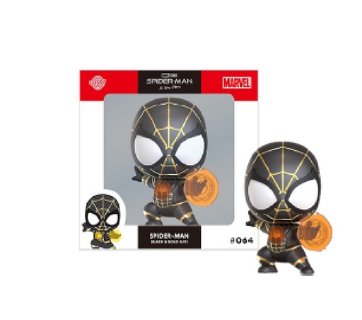 [HTY32816] Cosbi Marvel Collection #064 Spider-Man (Black & Gold Suit) "Spider-Man: No Way Home"