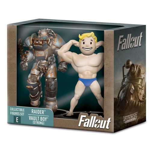 [SDC02312] Fallout Collectible Figures Set Raider & Vault Boy (Strong)