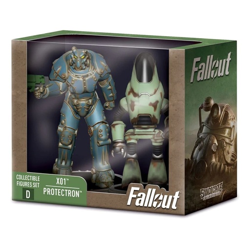 [SDC02313] Fallout Collectible Figures Set X01 & Protectron
